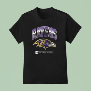 Baltimore Ravens Roquan Smith The Crown Is Yours T Shirt