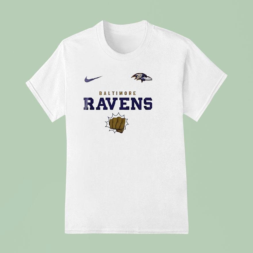 Baltimore Ravens X One Punch Man Go Ravens T Shirt