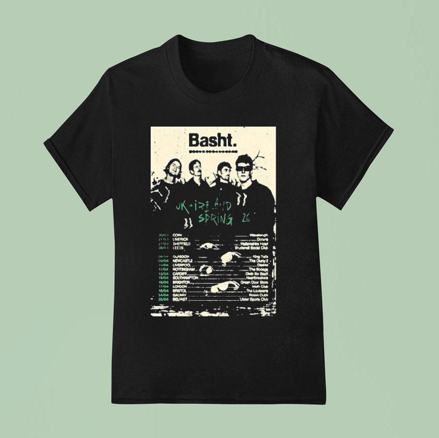 Basht Uk And Ireland Tour Spring Dates T Shirt