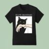 Become Ungovernable Black Cat Biting Hand T Shirt