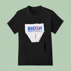 Biden President Pooped On His Pants Biden Diaper T Shirt
