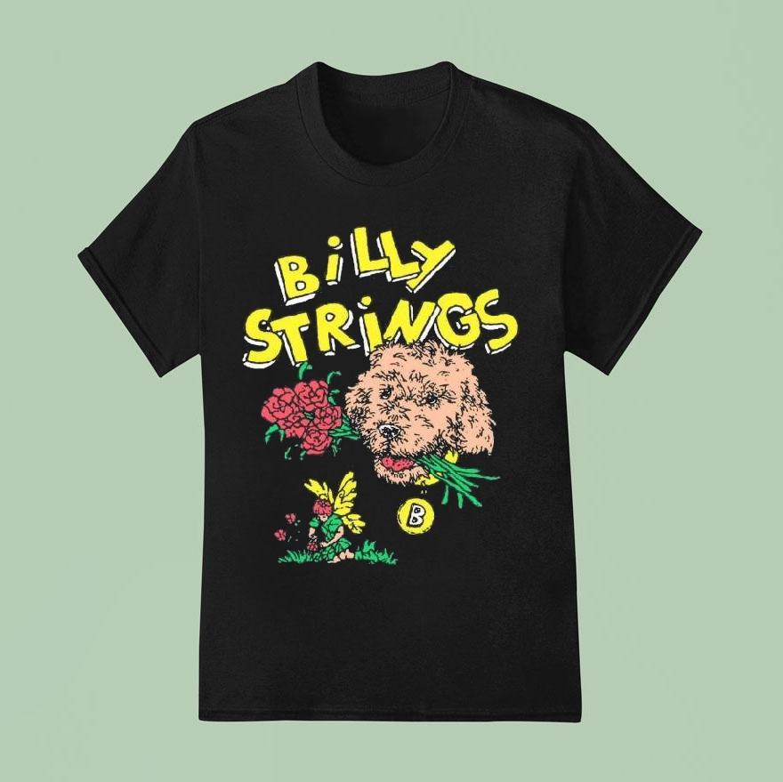 Billy Strings Bear With Dates Strange Vitamins T Shirt