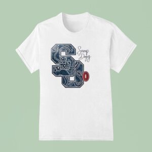 Brisbane Lions X Snoop Dogg Afl Grand Final Celebration Logo T Shirt