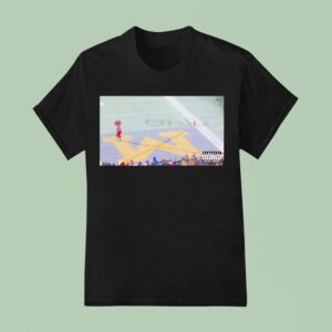 Brutus Buckeye Dancing On Michigan Wolverines Logo Photo T Shirt