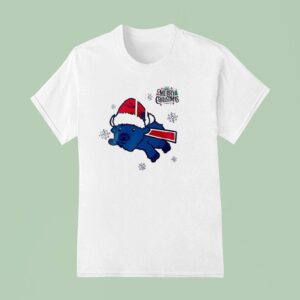 Buffalo Bills Merry Christmas Mascot Ar T Shirt