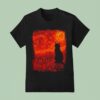 Cat Starry Night Van Gogh Cat Lover Thanksgiving Fall Autumn T Shirt