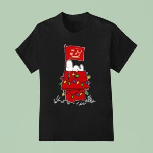 Central Michigan Chippewas Snoopy House Christmas T Shirt