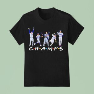 Champs Los Angeles Dodgers Baseball Team T Shirt