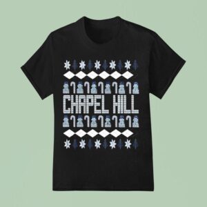 Chapel Hill North Carolina Ugly Christmas T Shirt
