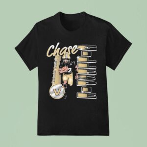 Chase Gillespie Vanderbilt Commodores Pepper Portrai T Shirt