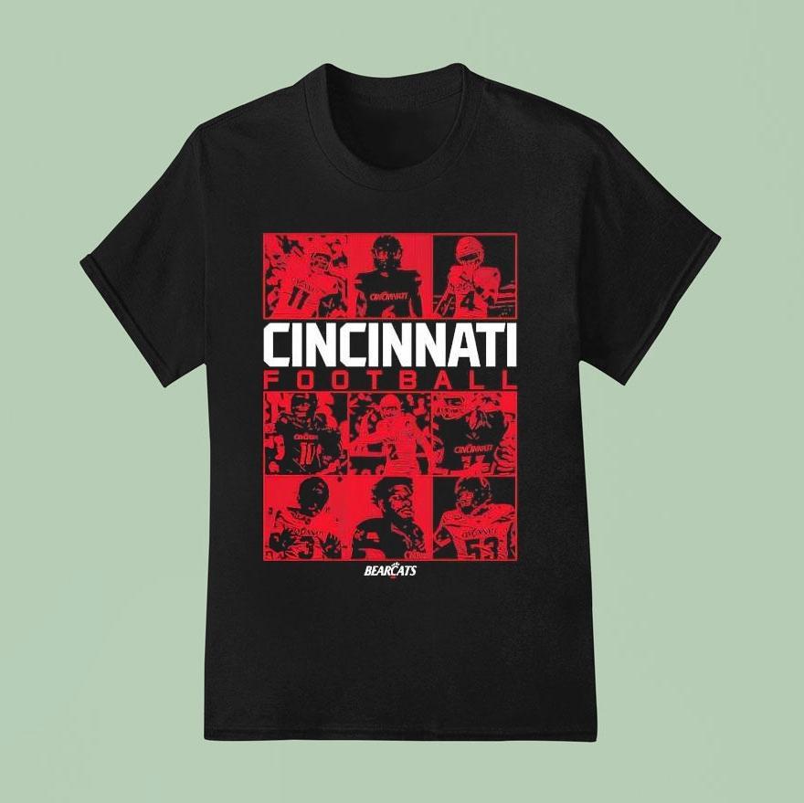 Cincinnati Bearcats Football Playmakers Graphic T Shirt