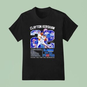 Clayton Kershaw Los Angeles Dodgers Legend Forever T Shirt