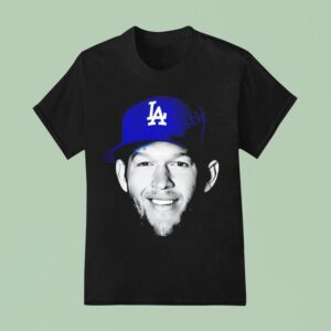 Clayton Kershaw La Dodgers Face History T Shirt
