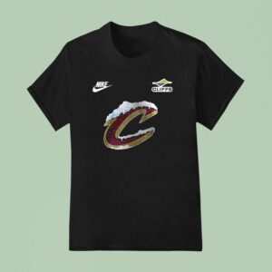 Cleveland Cavaliers X Charlie Browns Christmas Day Logo T Shirt