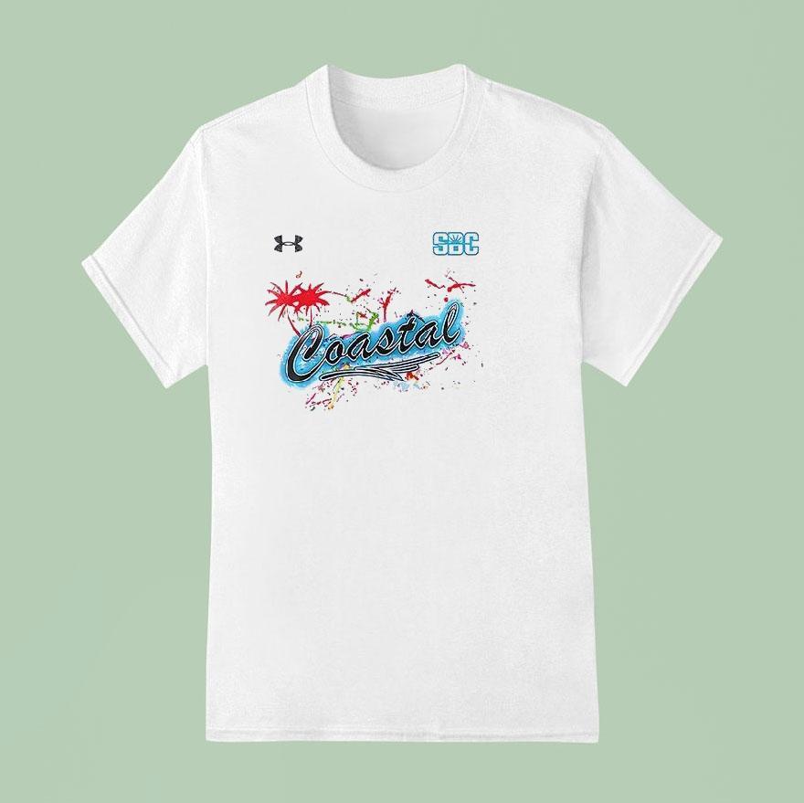 Coastal Carolina Chanticleers Colorful Logo T Shirt