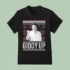 Cosmo Kramer Giddy Up Ugly Christmas T Shirt