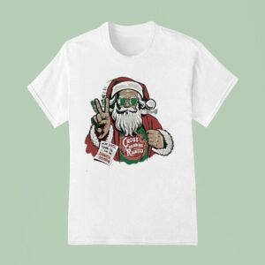 Cross Canadian Ragweed Santa Christmas T Shirt