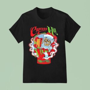 Cypress Hill Hits From The North Pole Christmas Santa T Shirt