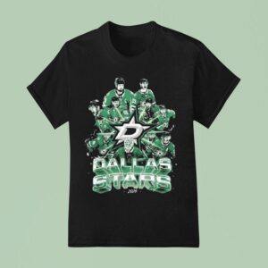 Dallas Stars Hockey Green Team T Shirt