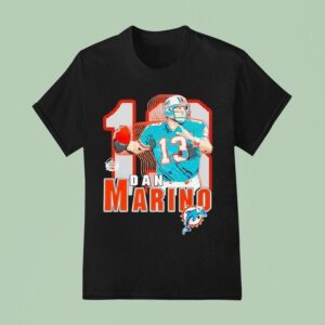 Dan Marino Miami Dolphins Football T Shirt