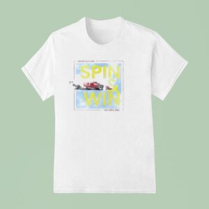 Danny Sulivan Spin And Win Car Racing Photo Vintage T Shirt