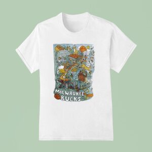 Deer District Milwaukee Bucks T Shirt