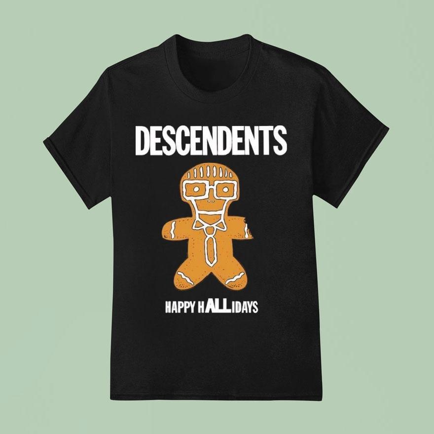 Descendents Happy Hallidays T Shirt