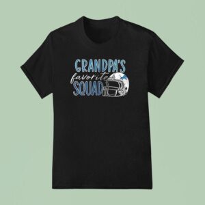 Detroit Lions Grandpa S Favorite Squad Some Granpas Play Bingo T Shirt