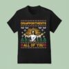 Disappointments All Of You Jesus Christmas Ugly T Shirt
