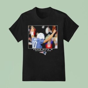 Drake Maye Novembver New England Patriots Nfl Flash Features Week T Shirt