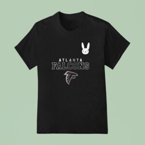 Dtmf Bad Bunny X Atlanta Falcons Masco T Shirt