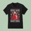 Eric Cantona Ooh Ahh Santona Ugly Christmas T Shirt