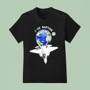 F Raptor Stealth Fighter Aircraf T Shirt