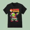 Family Dollar X Grinch Lights Dabbing Christmas T Shirt