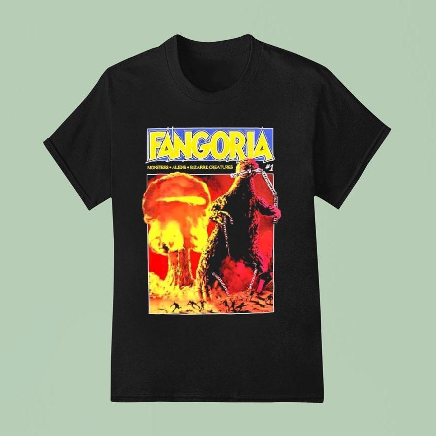 Fangoria X Ghost X Ghost Monster Alient Bizarre Creatures T Shirt