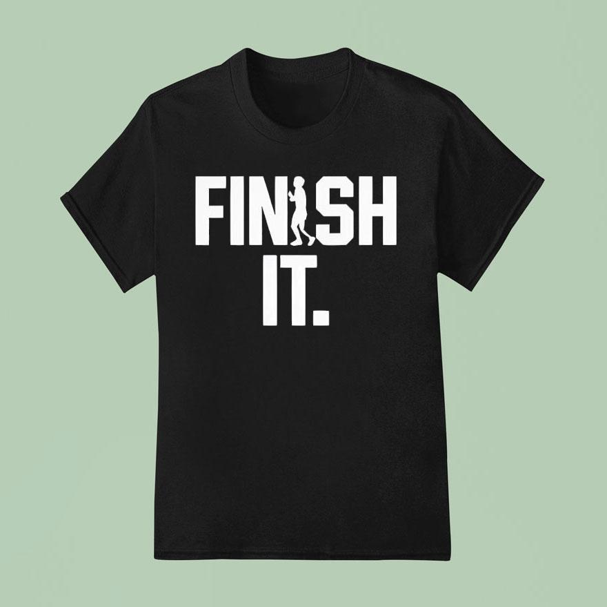 Finish It Silhouette T Shirt