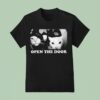 Funny Cat Gang Open The Door T Shirt