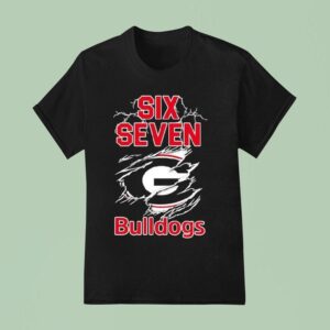Georgia Bulldogs Six Seven T Shirt
