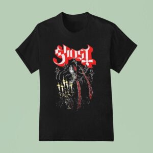 Ghost Haunted Candelabra T Shirt