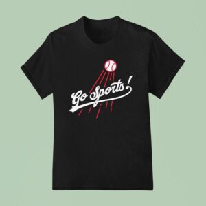 Go Sports Los Angeles Dodgers Logo T Shirt
