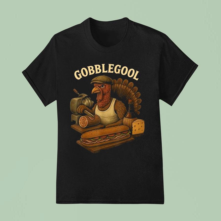 Gobblegool Turkey Baker Thanksgiving T Shirt
