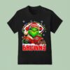 Grinch And Cleveland Browns Christmas Theme Helme T Shirt