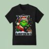 Grinch And Las Vegas Raiders Christmas Theme Helme T Shirt