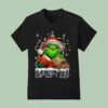 Grinch And New Orleans Saints Christmas Theme Helme T Shirt