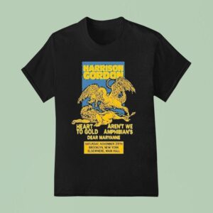 Harrison Gordon Brooklyn Ny November Tour T Shirt