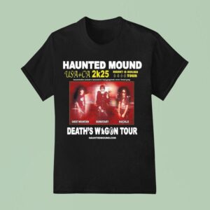 Haunted Mound Death S Wagon Tour T Shirt