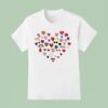 Hearts Unfortunate Portrai T Shirt