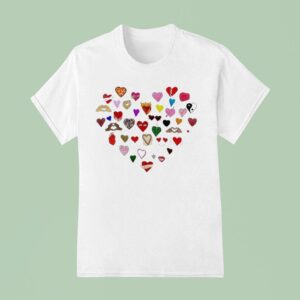 Hearts Unfortunate Portrai T Shirt