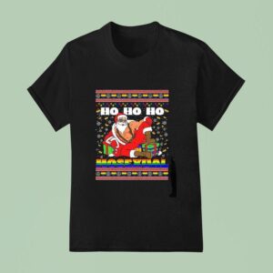 Ho Ho Ho Santa Homosexual Christmas Ugly T Shirt