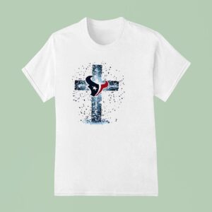 Houston Texans I Can Do All Things Through Chris Cross T Shirt